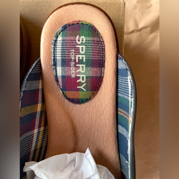 Sperry Women's Leather Mules Black 8 - Picture 7 of 11